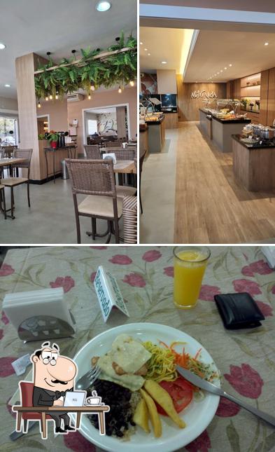 Entre diferentes coisas, interior e bebida podem ser encontrados no Nutri Vida Restaurante