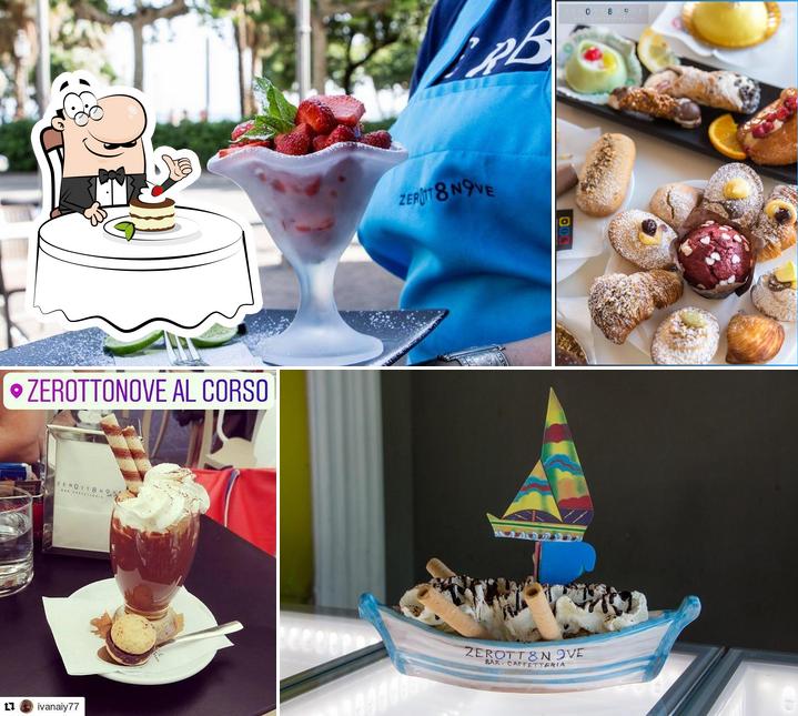 089 ZeroOttoNove corso serve un'ampia selezione di dolci