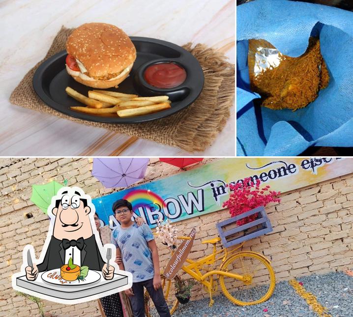 Food at Rainbow Cafe and Restro