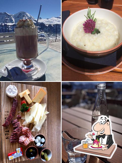 Bergrestaurant Tschentenalp propone un'ampia gamma di dolci