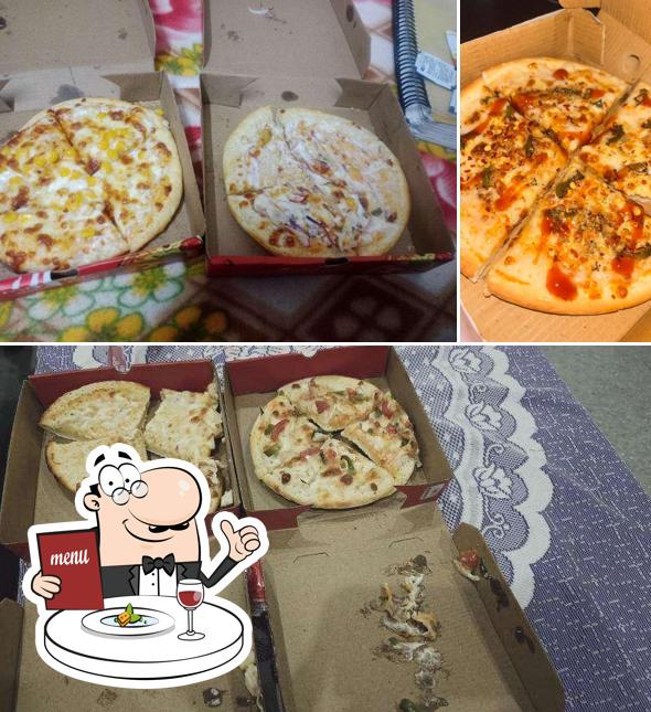 Food at Da Love Bite Pizza