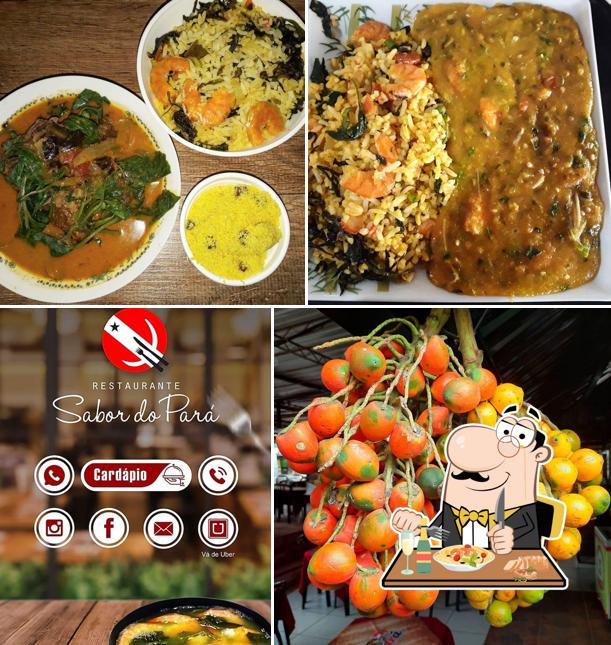 Comida em Restaurante Sabor do Pará