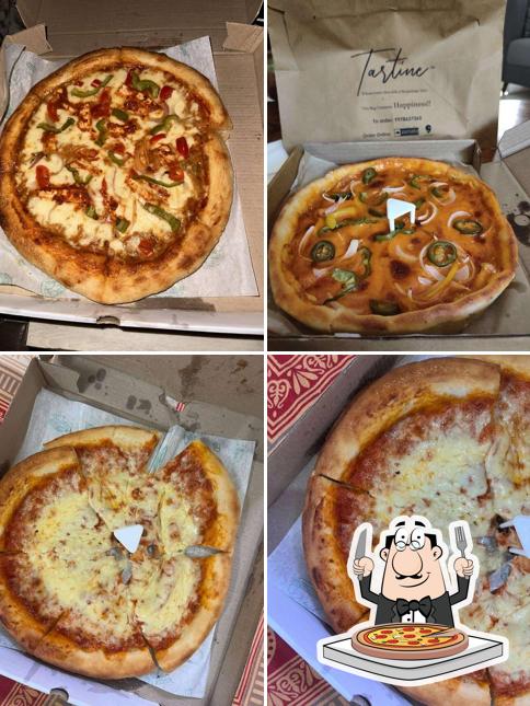 Try out pizza at Tartine Deep Dish Pizzeria