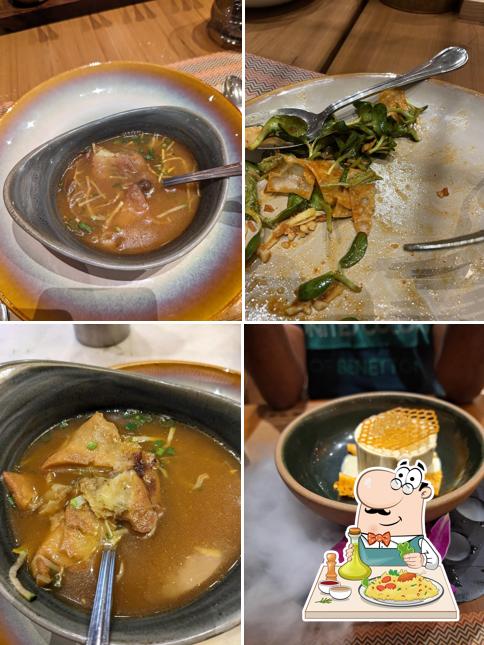 Chicken soup at Burma Burma Restaurant &Tea Room