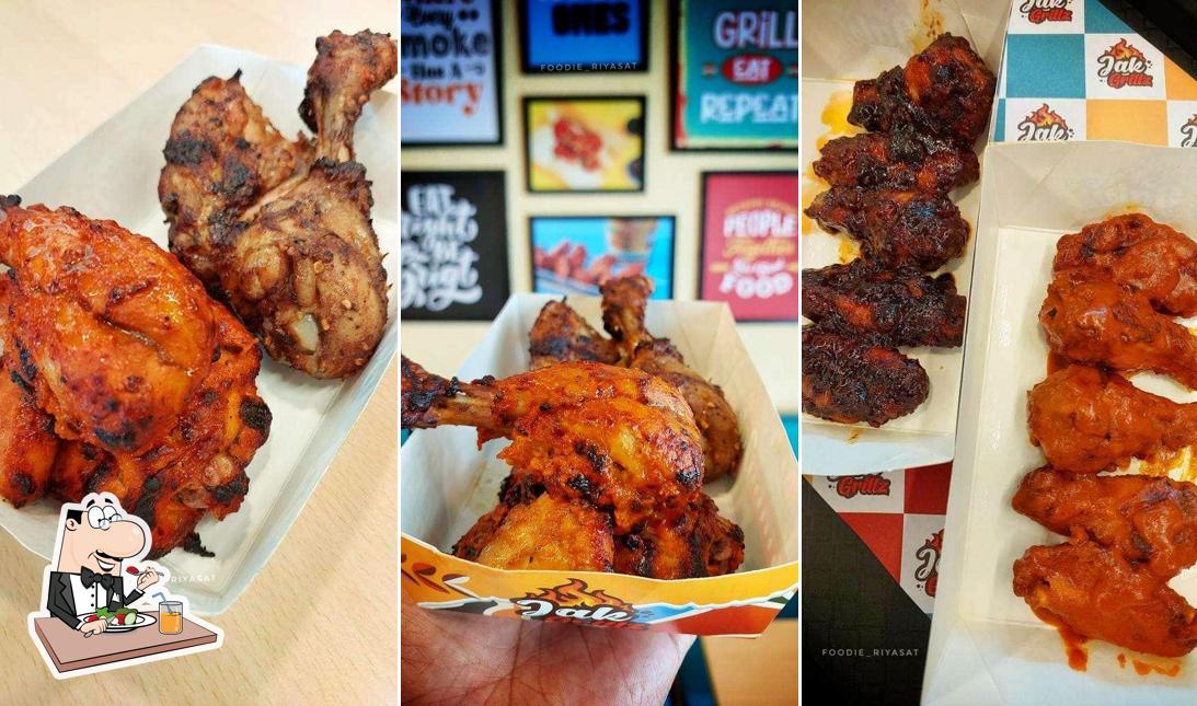 Food at Jak Grillz