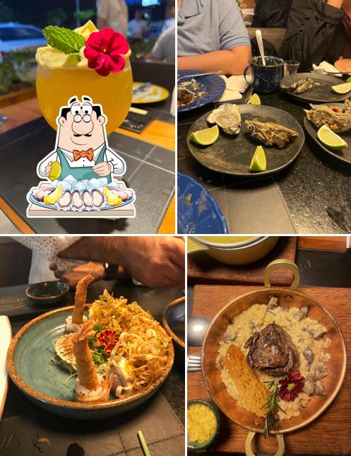 Ostras em Doliva Sushi Mar e Bar