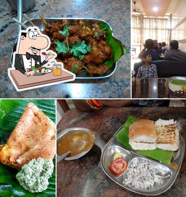 Food at Indra Cafe Paras