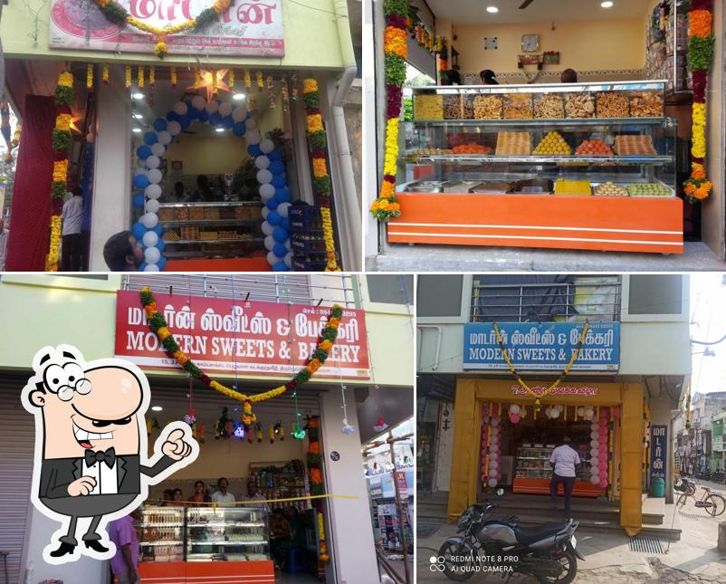 The exterior of Modern Sweets & Bakery