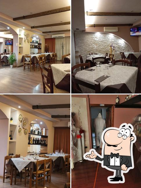 Gli interni di La Lanterna - Ristorante Pizzeria