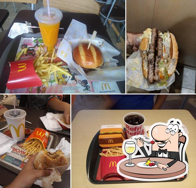 Comida em McDonald's