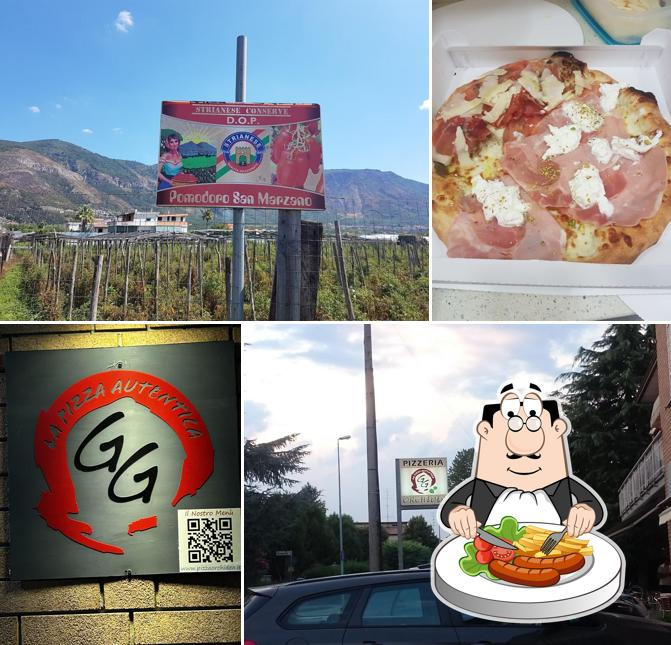 Cibo al Pizzeria Orchidea Fogliano