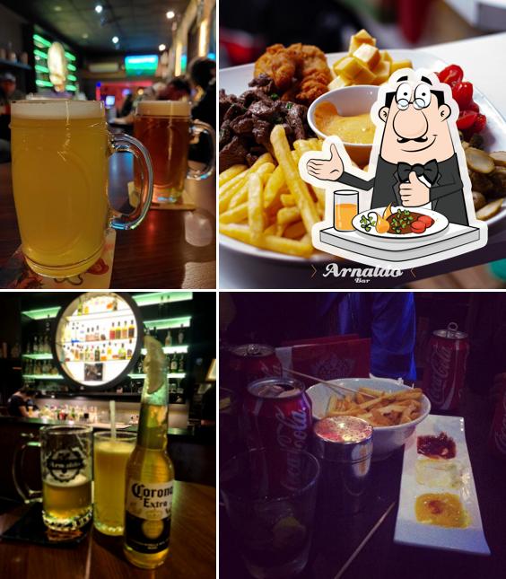 Platos en Arnaldo Bar