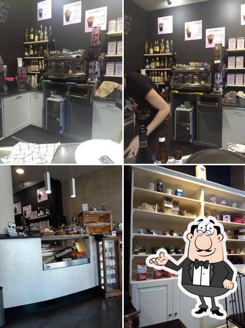 Gli interni di Drip Coffee snc