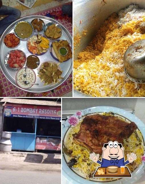 Food at A 1 Bombay Biryani
