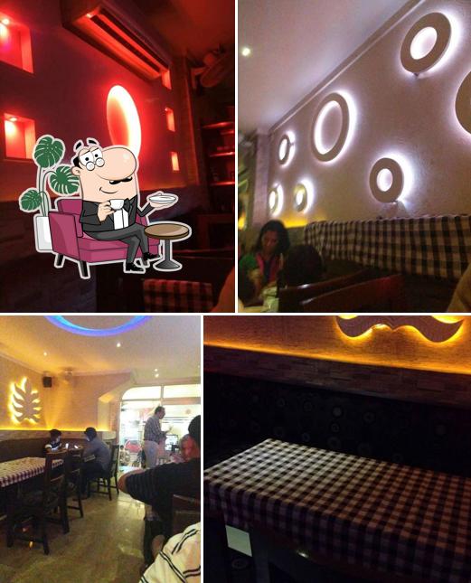 Take a seat at one of the tables at RIMPY GOLD RESTAURANT