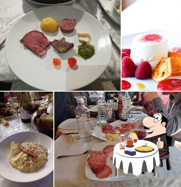 Piatto di formaggi al Trattoria Biancospino