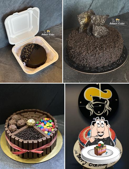 Chocolate cake at The John’s Cake