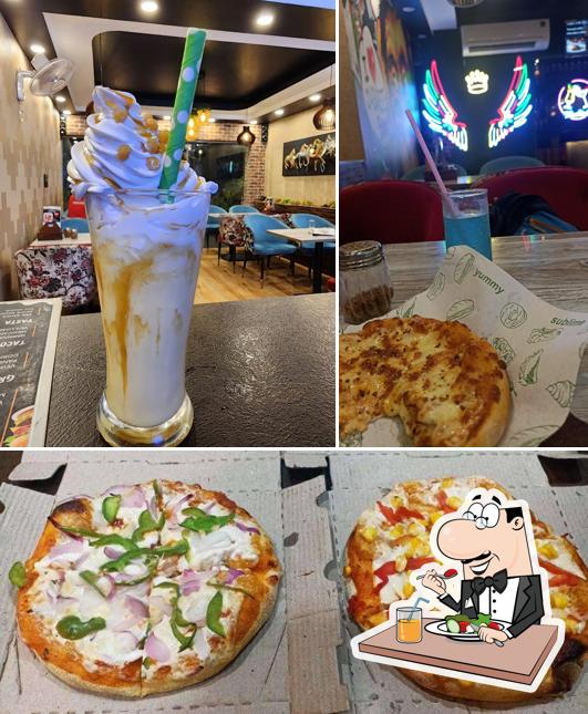 Meals at The Pizza Bite Cafe