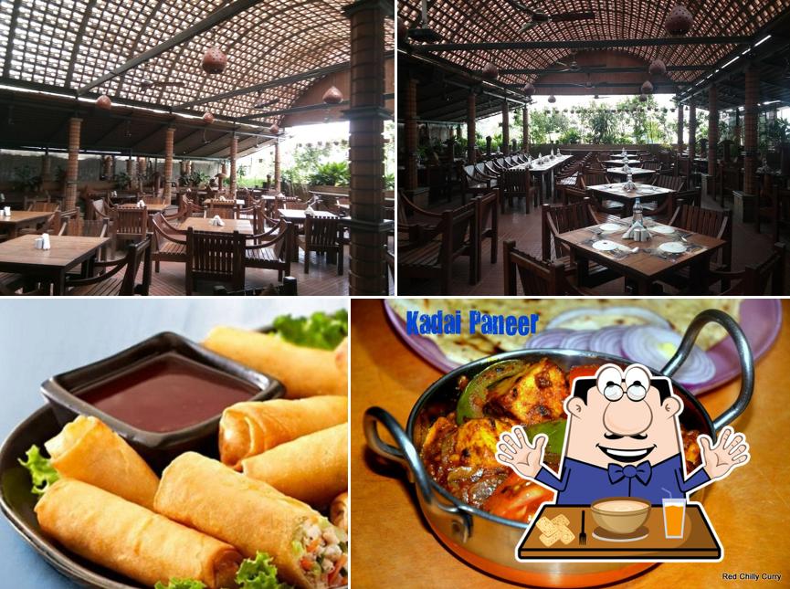 Food at Aaranya Restaurant