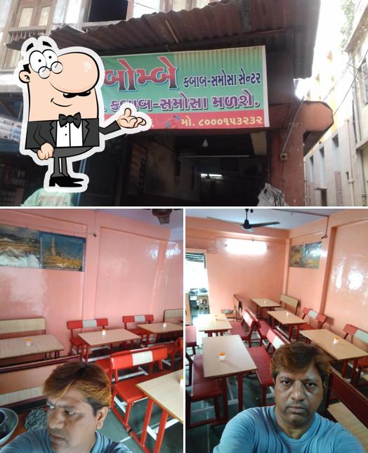 Among various things one can find interior and exterior at NEW BOMBAY RESTAURANT