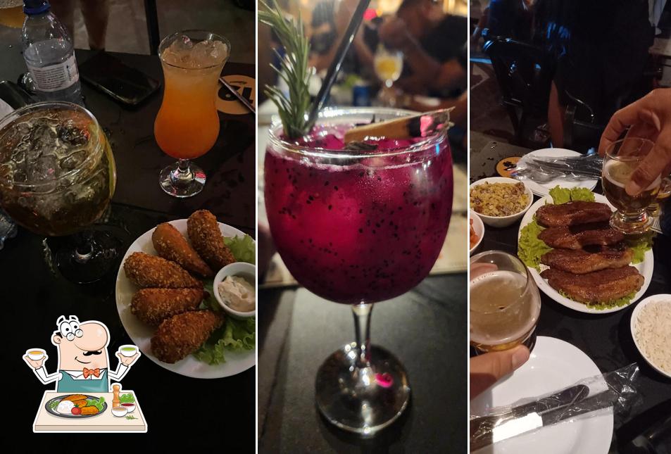 Platos en Kabanas Music Bar