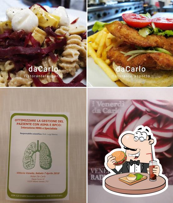 Prova un hamburger a Albergo - Ristorante da Carlo