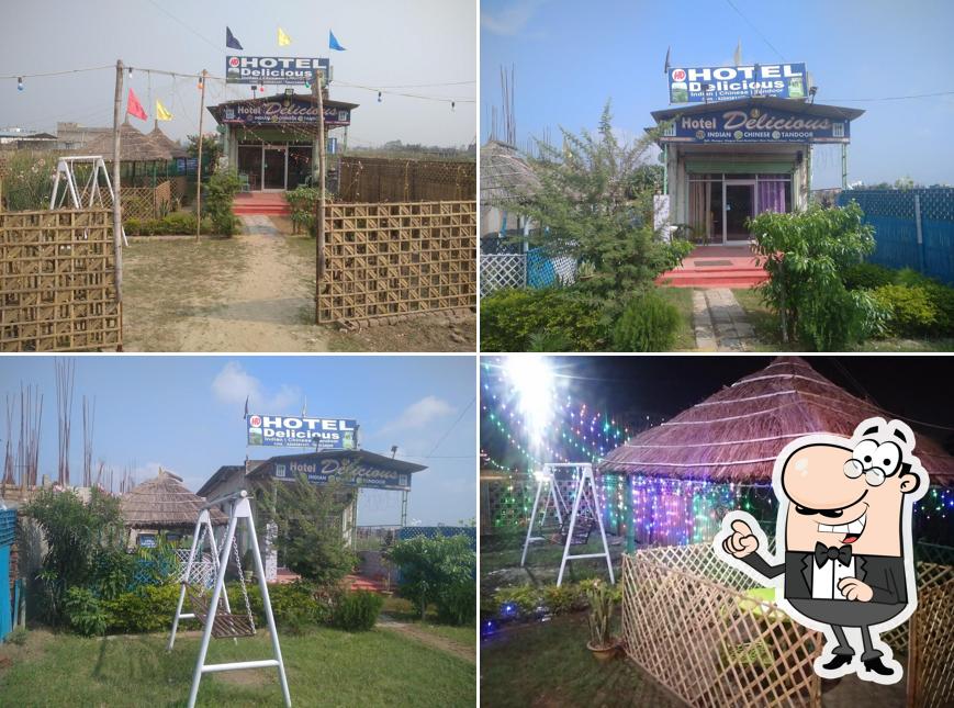 The exterior of Delicious Hotel