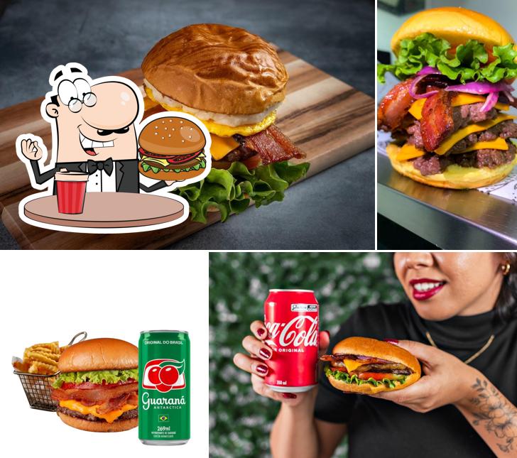 Os hambúrgueres do Hamburgueria em Palmas O Rei Burguer irão satisfazer diferentes gostos
