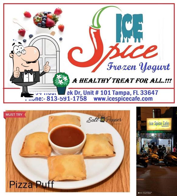 The exterior of Ice Spice Cafe