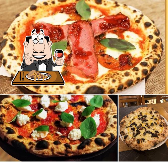 Escolha pizza no Inês Centro