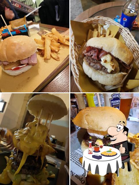 Prova uno dei tipi di hamburger proposti a Brunnen Bier