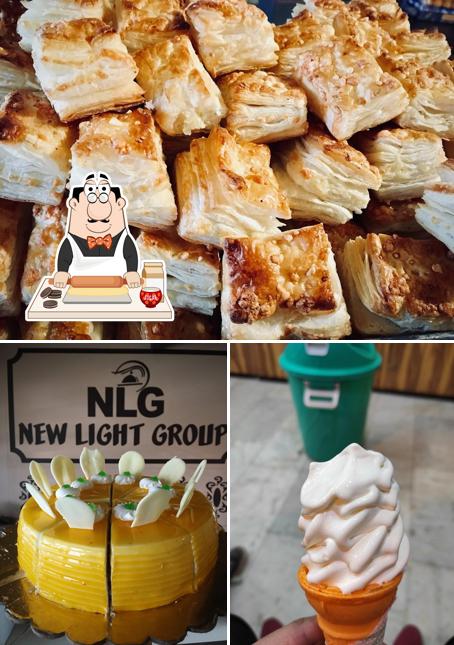 New Light Complex serves a number of desserts