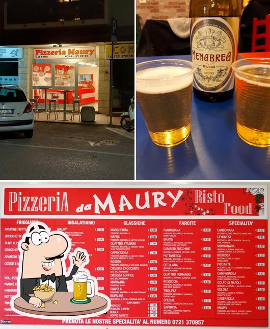 Puoi prenderti un rinfrescante bicchiere di birra chiara o scura