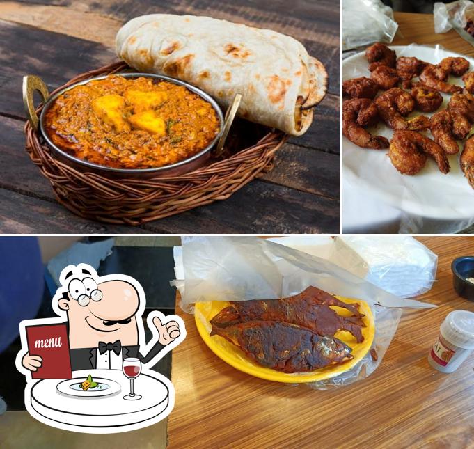 Food at Sadaf Broadway restaurant