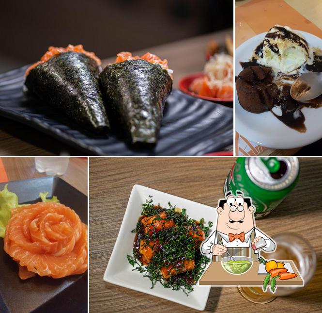 Salada de algas em Restaurante Sushi House