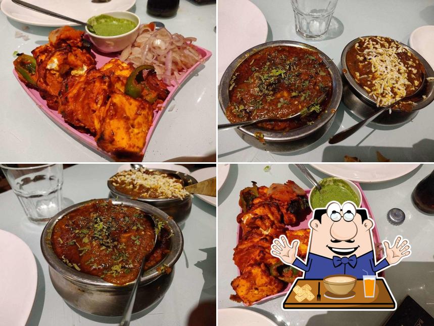 Food at Tandoor Restaurant