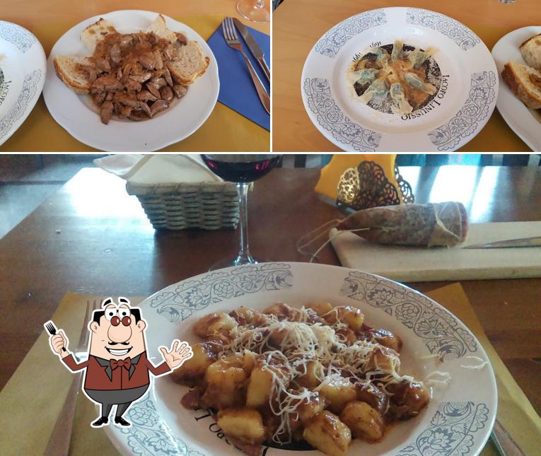 Cibo al Vecchia Osteria alla Pieve