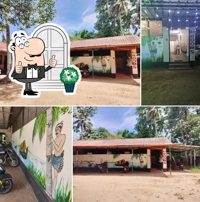 The exterior of Manikudam Volga Family Restaurant