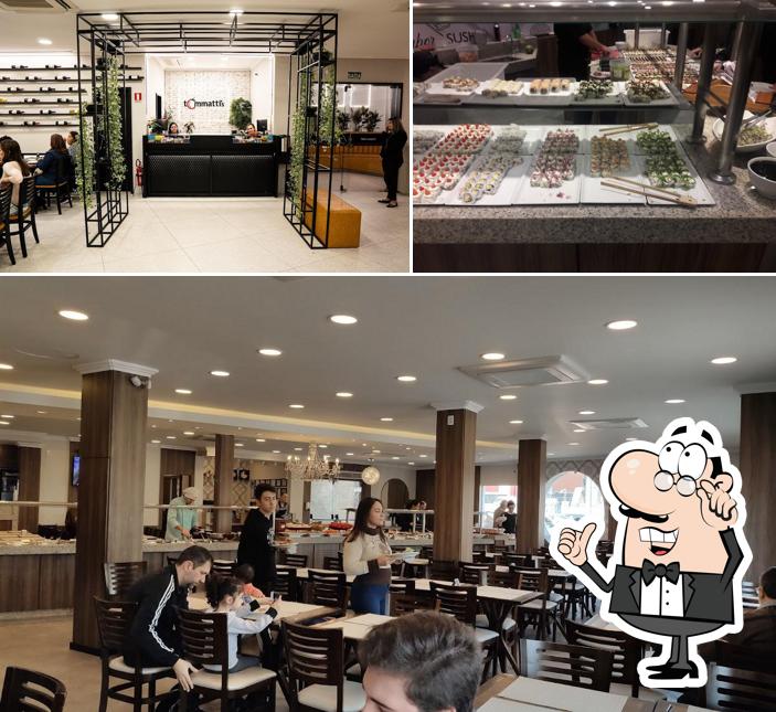 Veja imagens do interior do Pizzaria Tommatti's