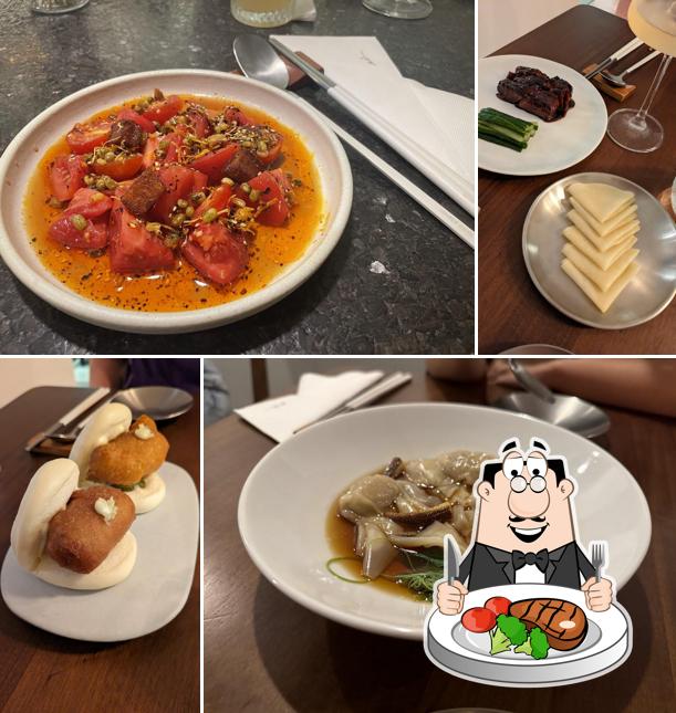 Bife em AIÔ restaurante