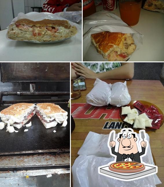 Experimente pizza no Turbo Lanches