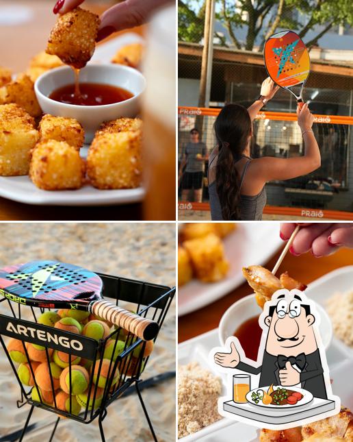 Comida em Praiô Sports Lounge