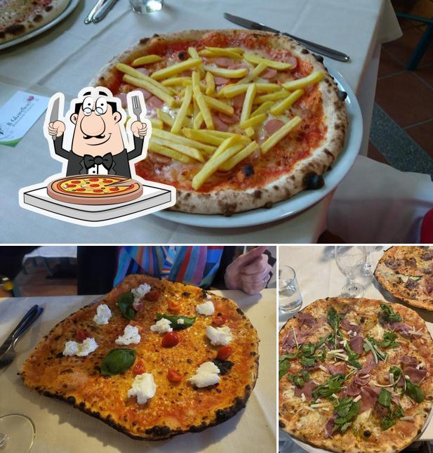 A Il Giardino Ristorante Pizzeria, puoi prenderti una bella pizza
