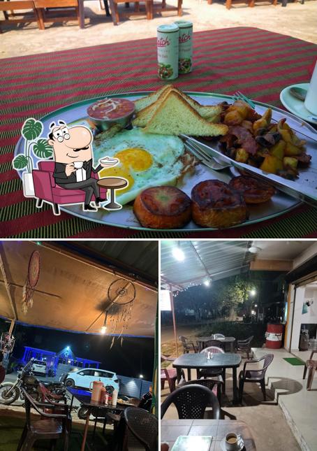 The interior of Namaste Restaurant