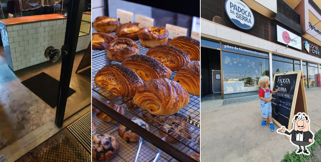 O interior do Padoca da Serra