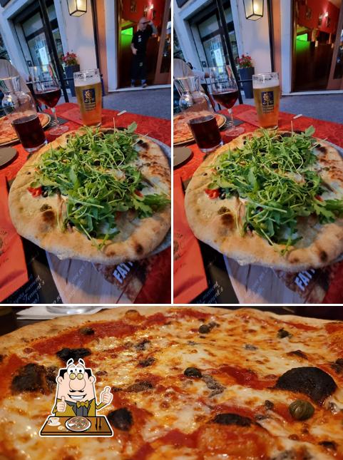 A Ristorante Pizzeria Cantinone, puoi provare una bella pizza