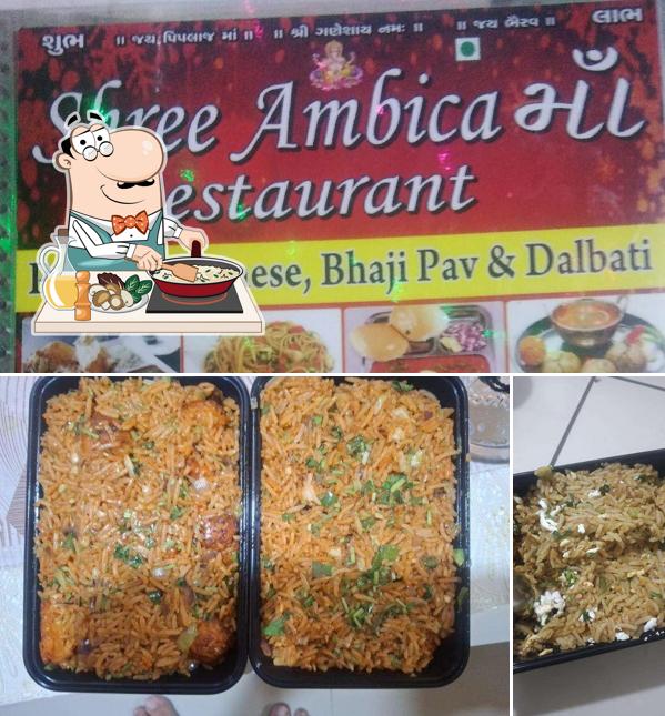 Fried rice at Shree Ambika MA Restaurant