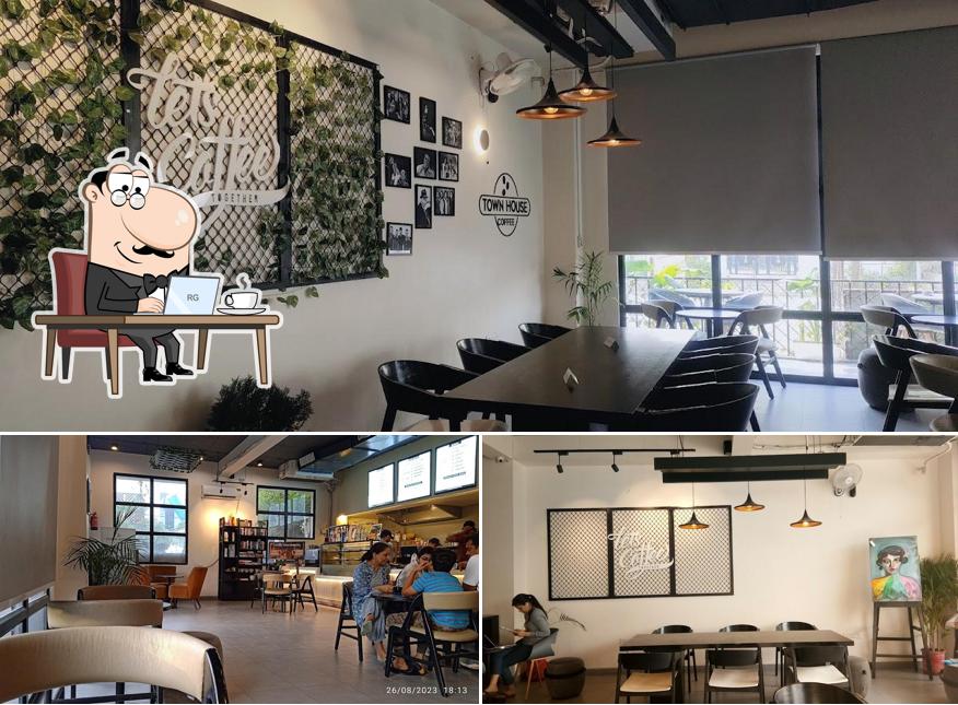 Check out how Town coffee House looks inside
