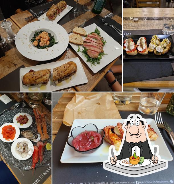 Cibo al Panini Di Mare Bistrot Milano