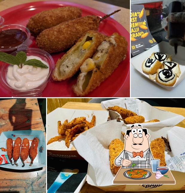 Chicken wings at Beyond Bajji